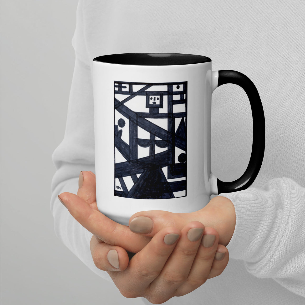 KW Gallery: Color Burst Mug 35 ☕🌈 - Winter Sunshine Marketplace