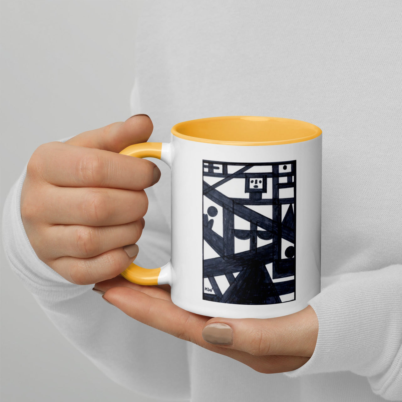 KW Gallery: Color Burst Mug 35 ☕🌈 - Winter Sunshine Marketplace