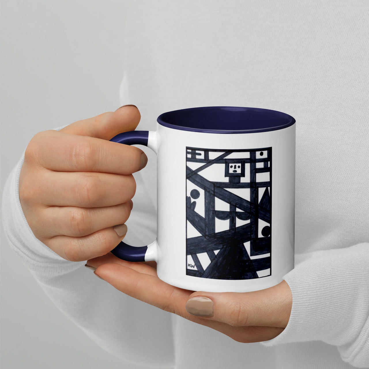 KW Gallery: Color Burst Mug 35 ☕🌈 - Winter Sunshine Marketplace