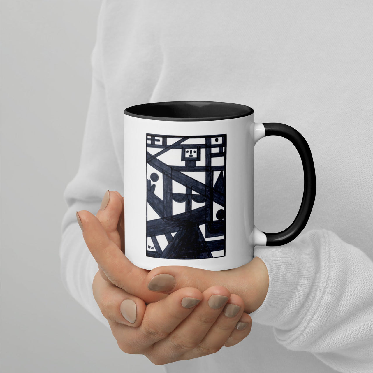 KW Gallery: Color Burst Mug 35 ☕🌈 - Winter Sunshine Marketplace