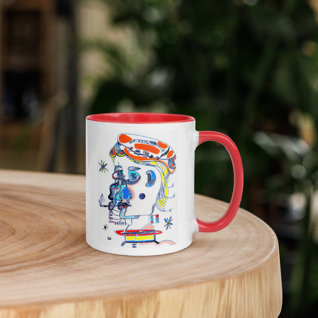 KW Gallery: Color Burst Mug 36 ☕🌈 - Winter Sunshine Marketplace