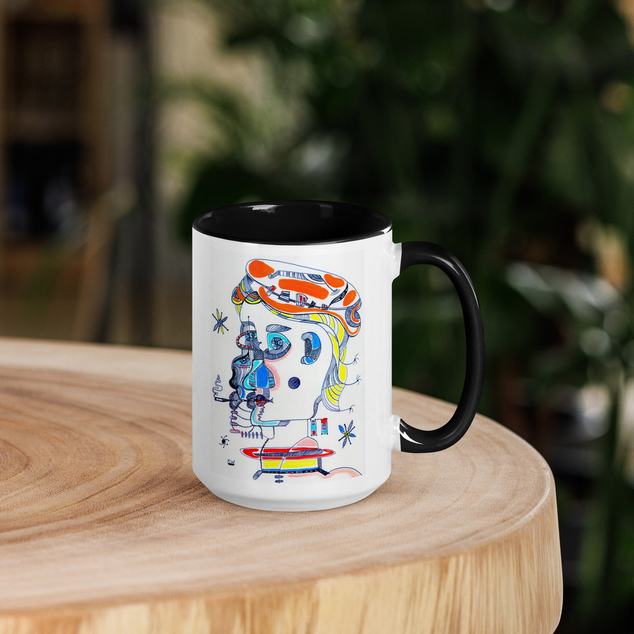 KW Gallery: Color Burst Mug 36 ☕🌈 - Winter Sunshine Marketplace