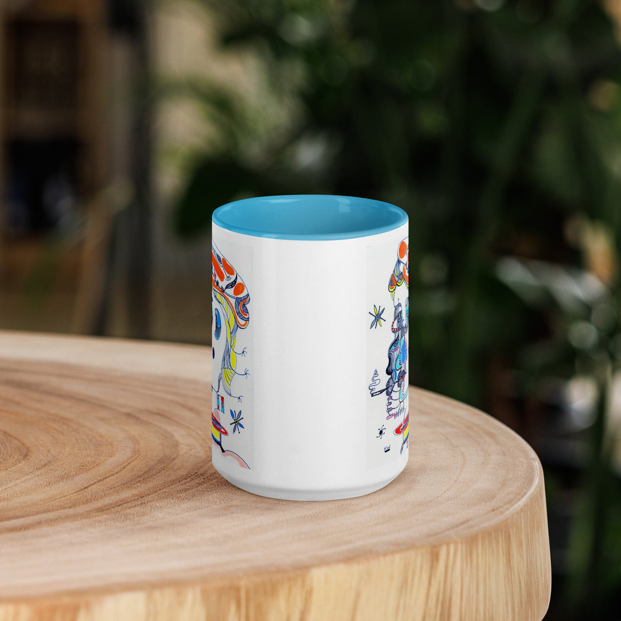 KW Gallery: Color Burst Mug 36 ☕🌈 - Winter Sunshine Marketplace