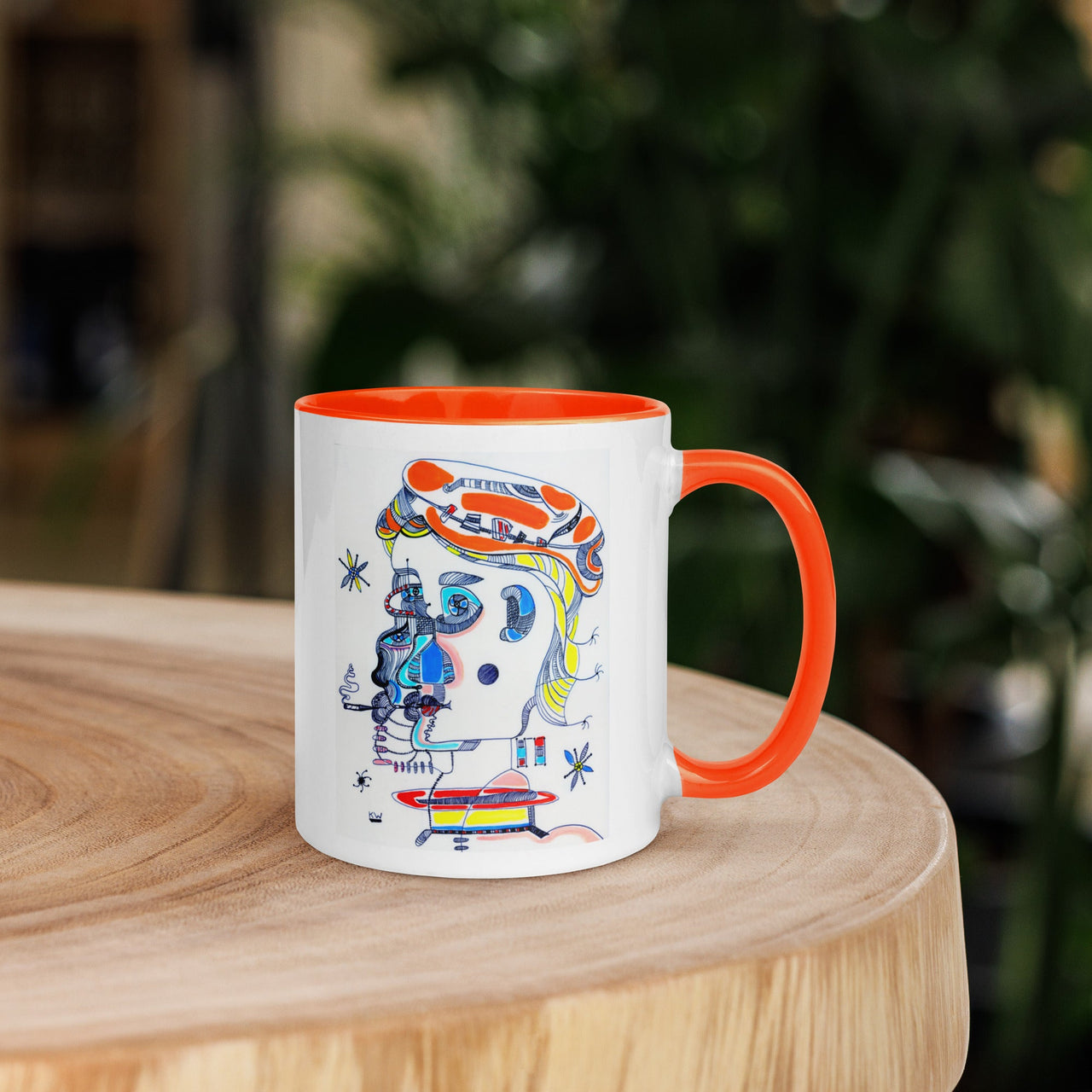 KW Gallery: Color Burst Mug 36 ☕🌈 - Winter Sunshine Marketplace