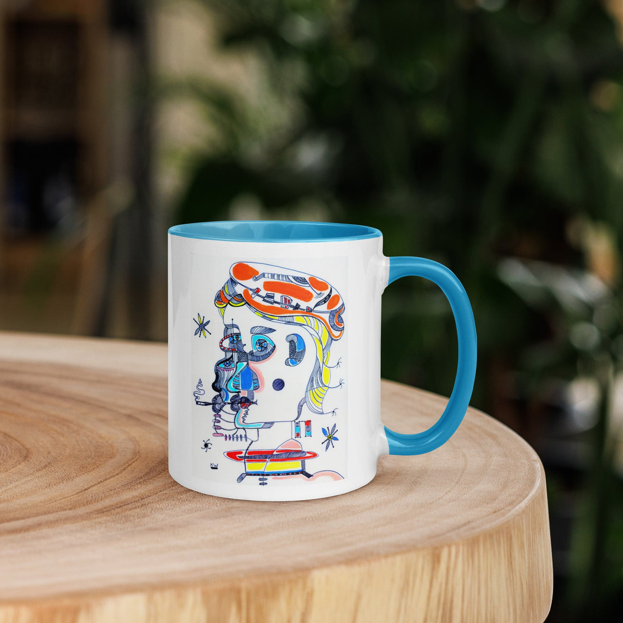 KW Gallery: Color Burst Mug 36 ☕🌈 - Winter Sunshine Marketplace