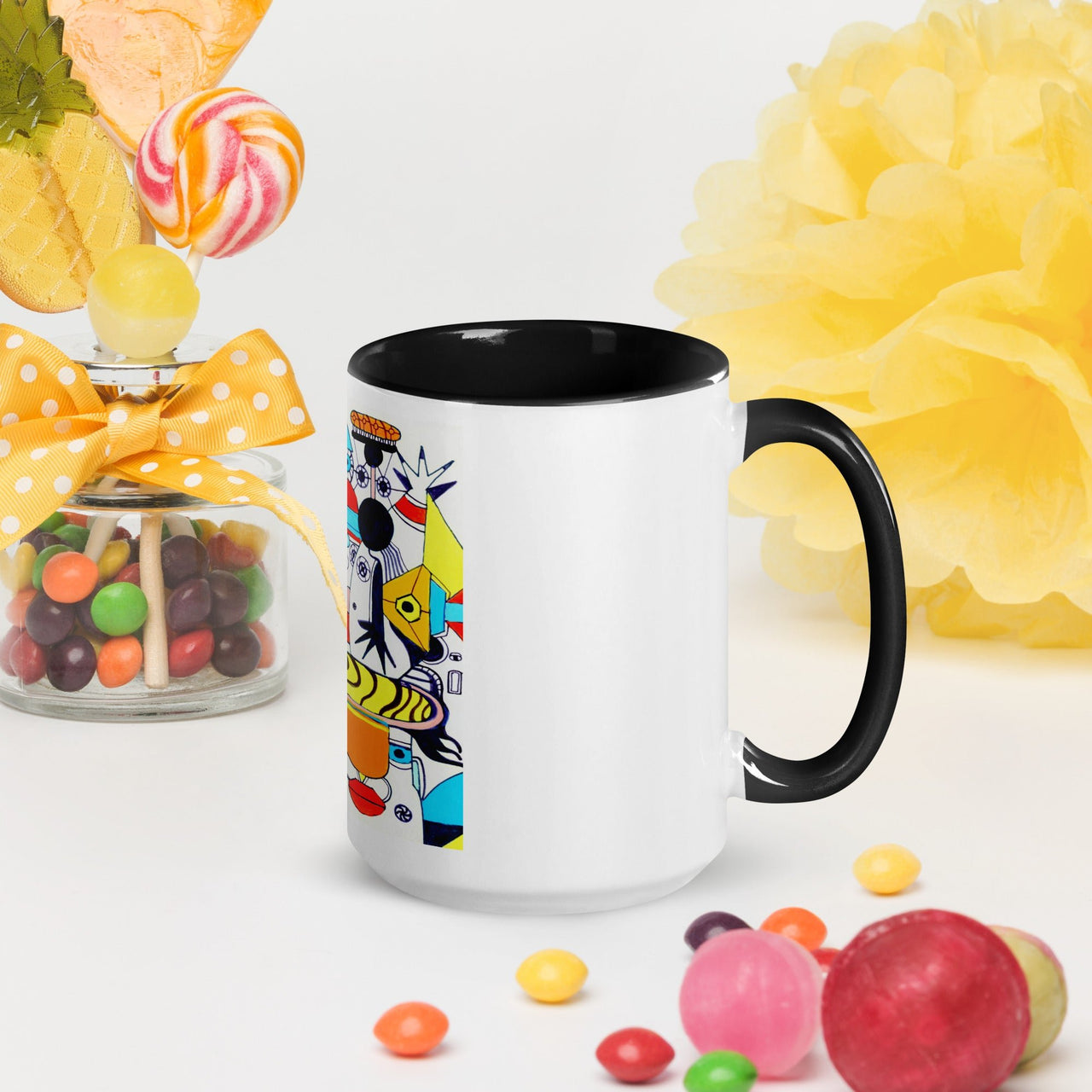 KW Gallery: Color Burst Mug 37 ☕🌈 - Winter Sunshine Marketplace
