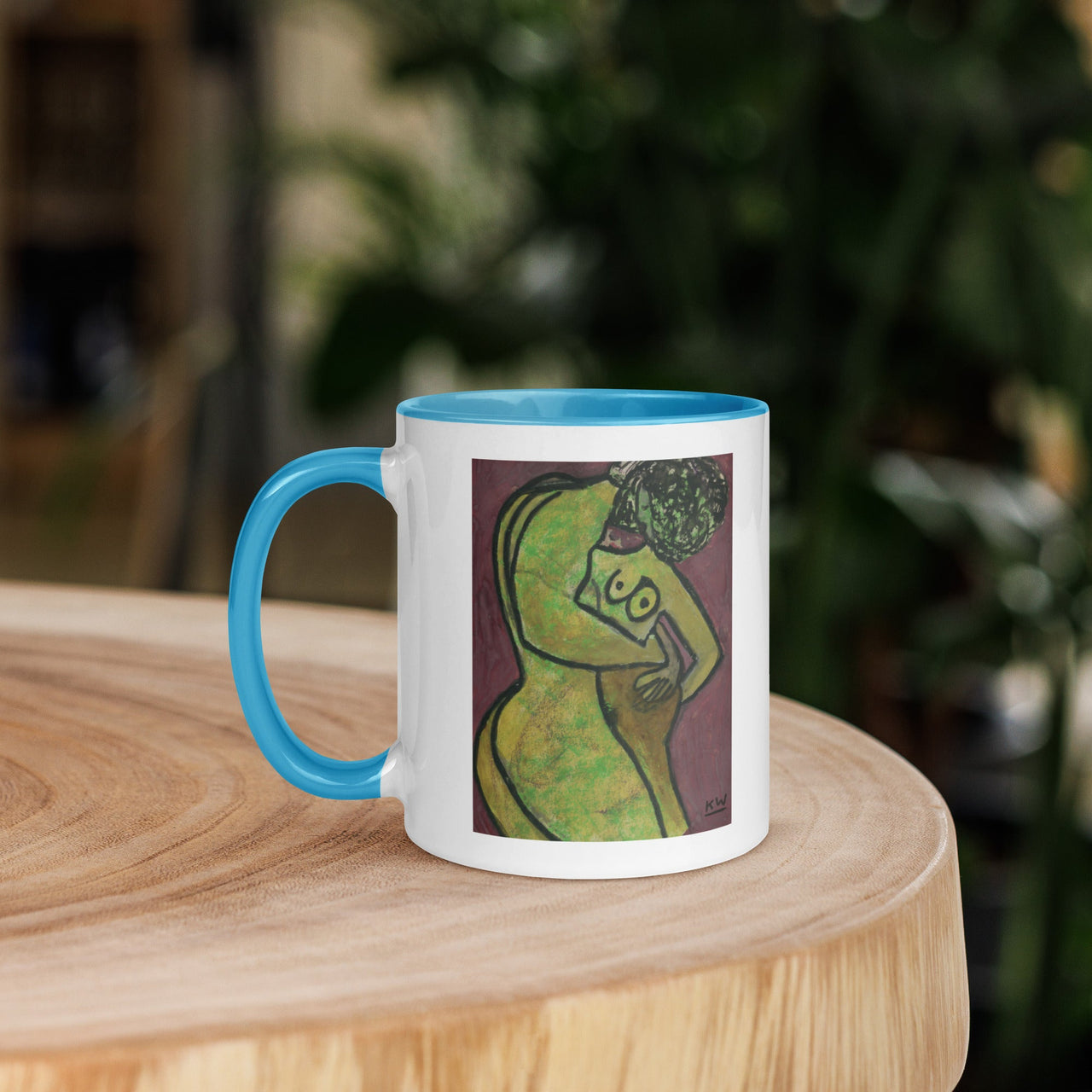 KW Gallery: Color Burst Mug 38 ☕🌈 - Winter Sunshine Marketplace