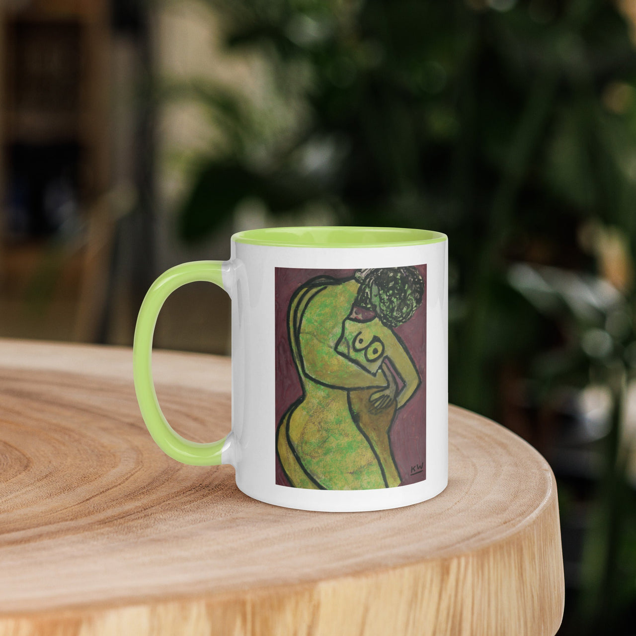 KW Gallery: Color Burst Mug 38 ☕🌈 - Winter Sunshine Marketplace