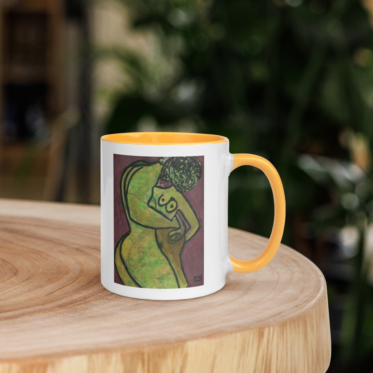 KW Gallery: Color Burst Mug 38 ☕🌈 - Winter Sunshine Marketplace