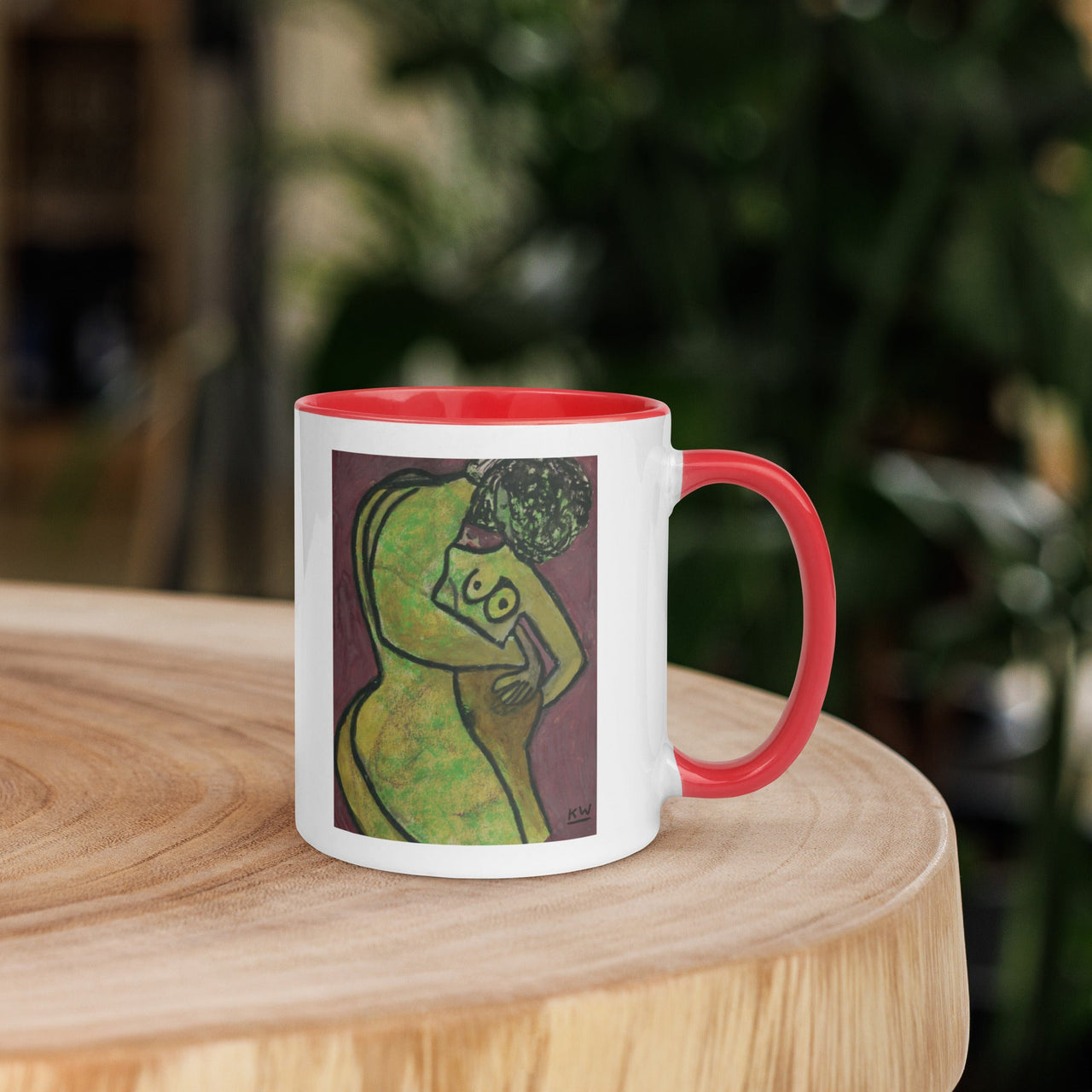 KW Gallery: Color Burst Mug 38 ☕🌈 - Winter Sunshine Marketplace