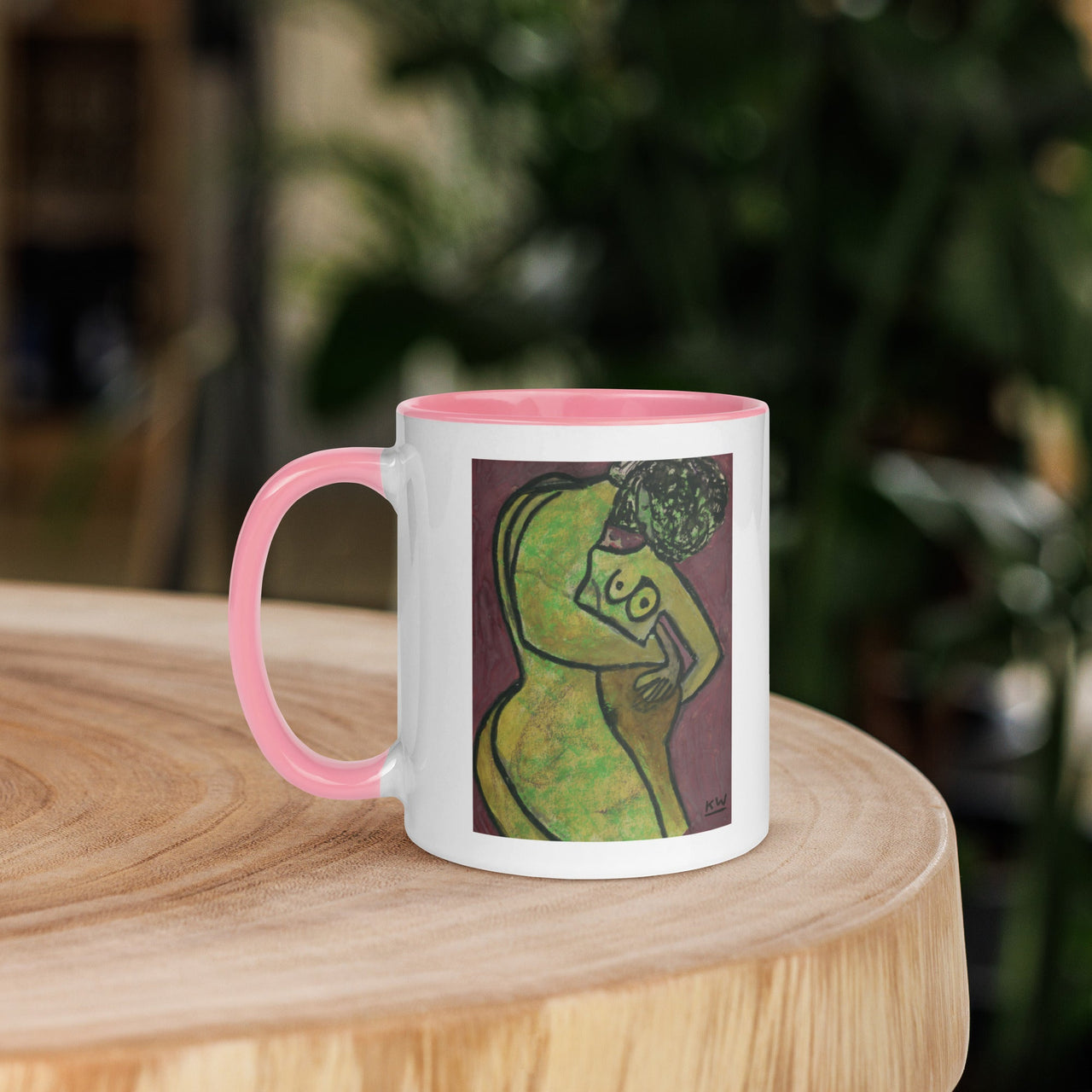 KW Gallery: Color Burst Mug 38 ☕🌈 - Winter Sunshine Marketplace