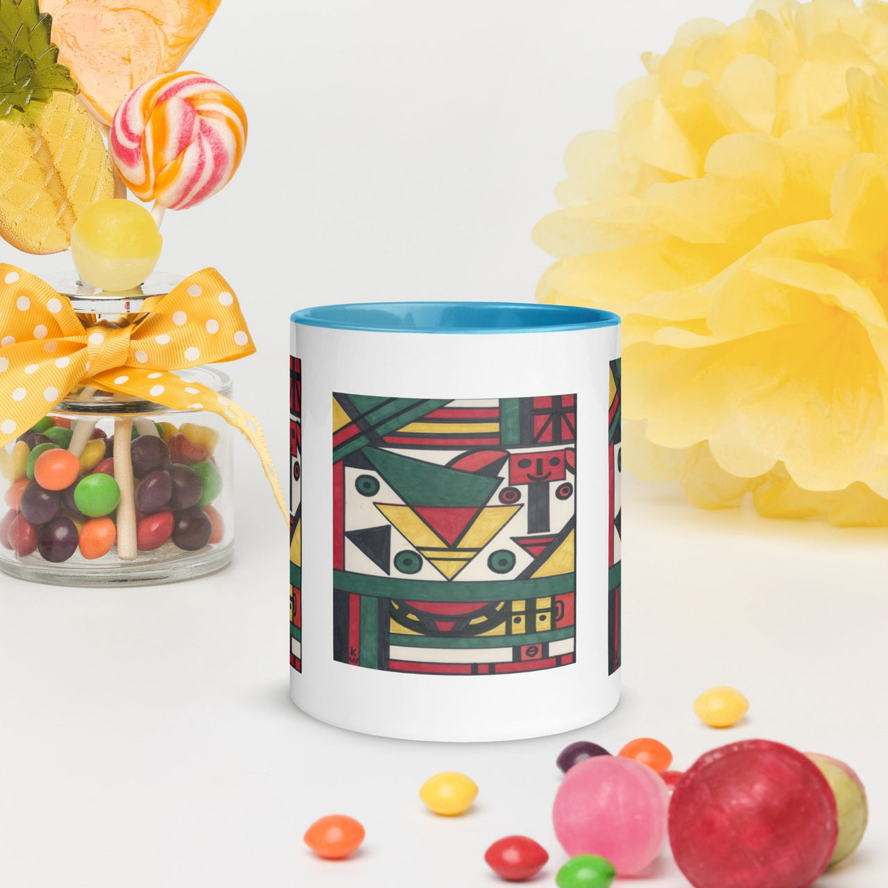 KW Gallery: Color Burst Mug 39 ☕🌈 - Winter Sunshine Marketplace