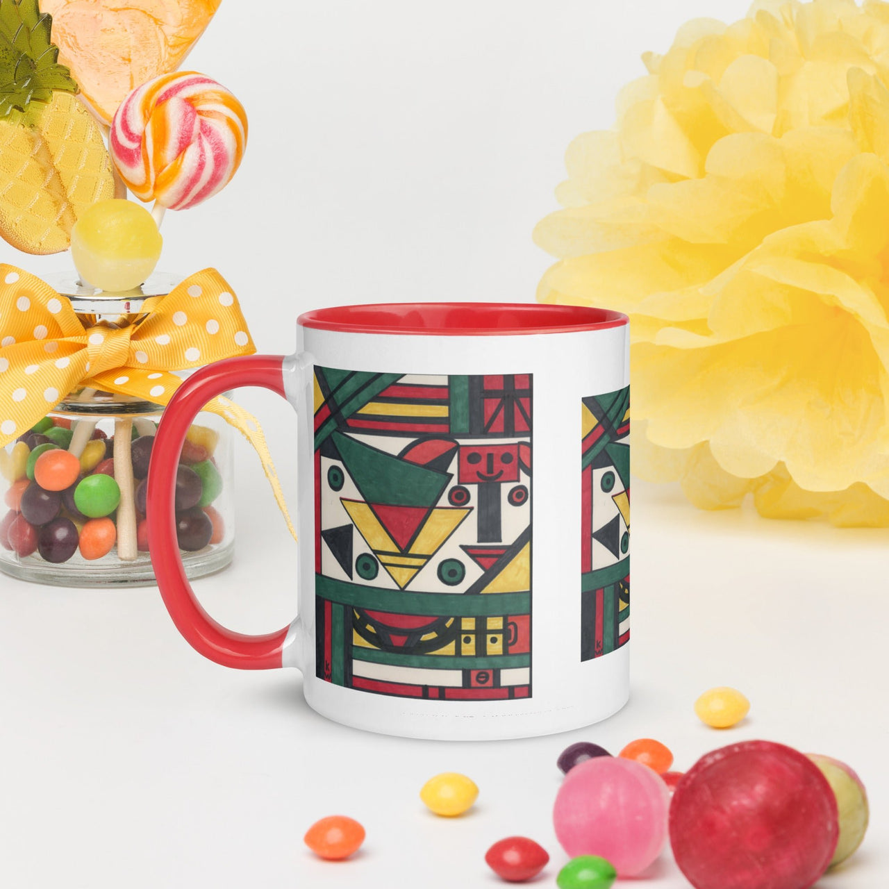 KW Gallery: Color Burst Mug 39 ☕🌈 - Winter Sunshine Marketplace