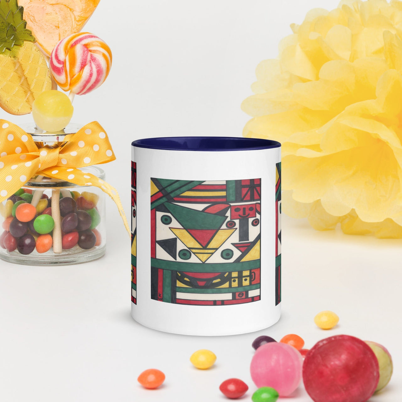 KW Gallery: Color Burst Mug 39 ☕🌈 - Winter Sunshine Marketplace