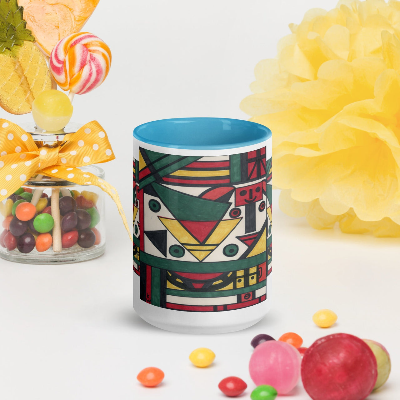 KW Gallery: Color Burst Mug 39 ☕🌈 - Winter Sunshine Marketplace