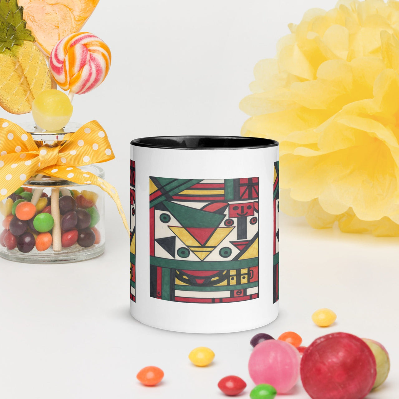 KW Gallery: Color Burst Mug 39 ☕🌈 - Winter Sunshine Marketplace