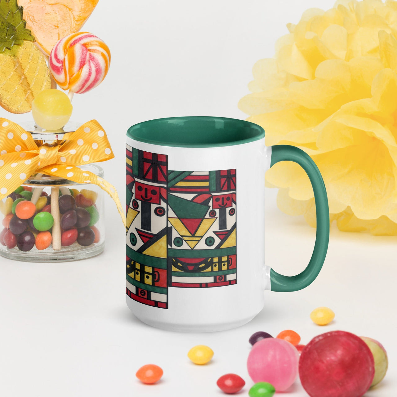 KW Gallery: Color Burst Mug 39 ☕🌈 - Winter Sunshine Marketplace