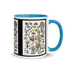 KW Gallery: Color Burst Mug 4☕🌈 - Winter Sunshine Marketplace