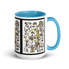 KW Gallery: Color Burst Mug 4☕🌈 - Winter Sunshine Marketplace