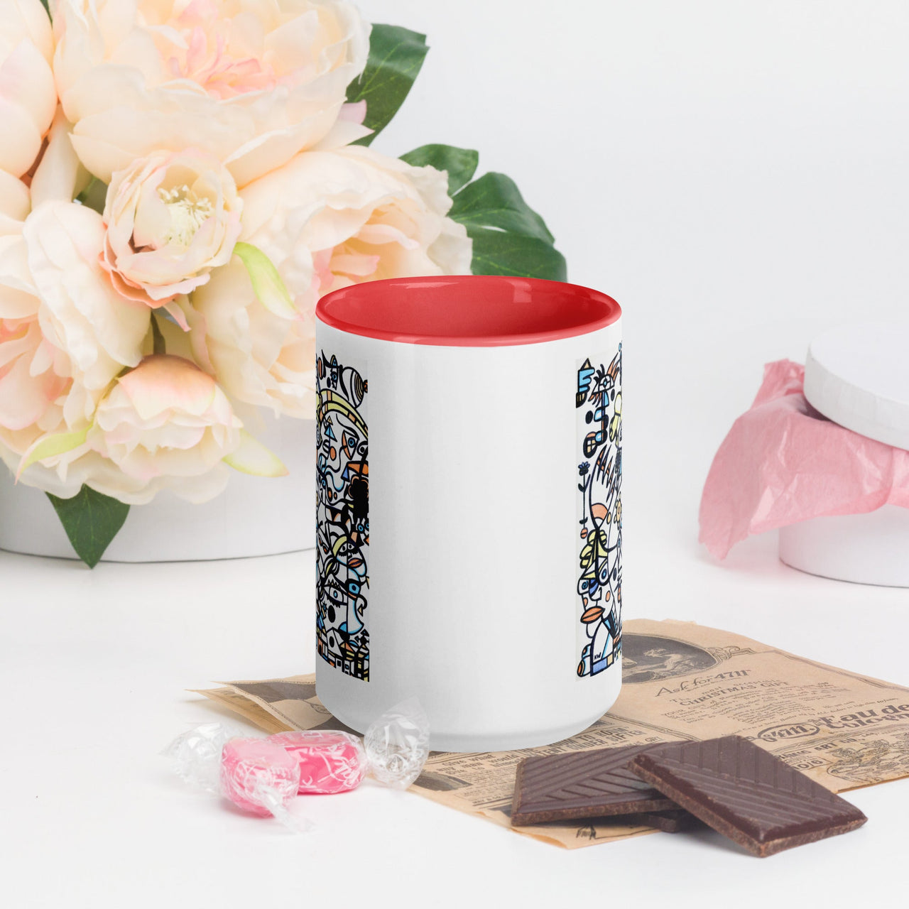 KW Gallery: Color Burst Mug 40 ☕🌈 - Winter Sunshine Marketplace