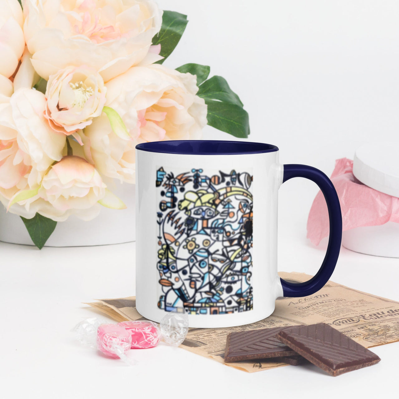 KW Gallery: Color Burst Mug 40 ☕🌈 - Winter Sunshine Marketplace