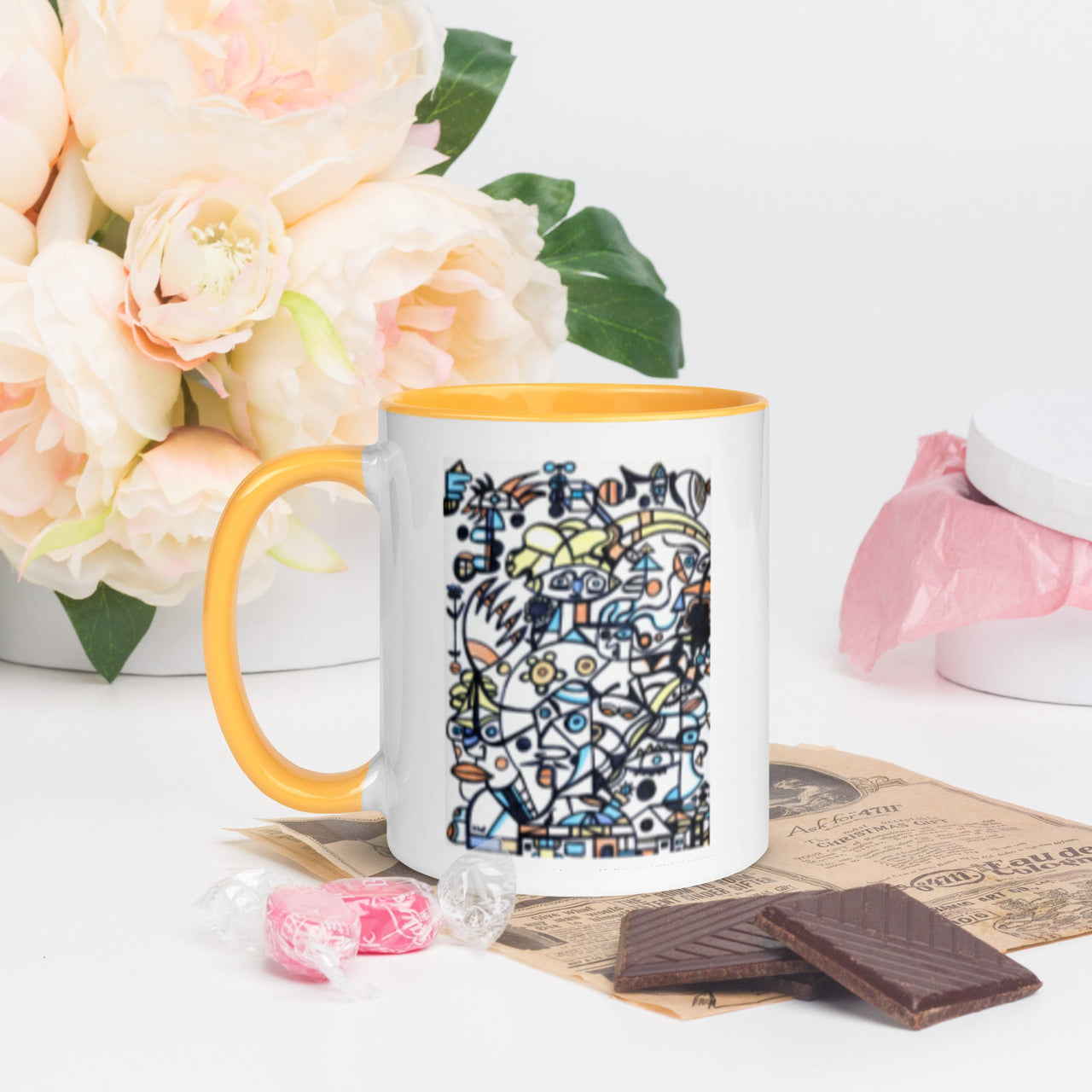 KW Gallery: Color Burst Mug 40 ☕🌈 - Winter Sunshine Marketplace