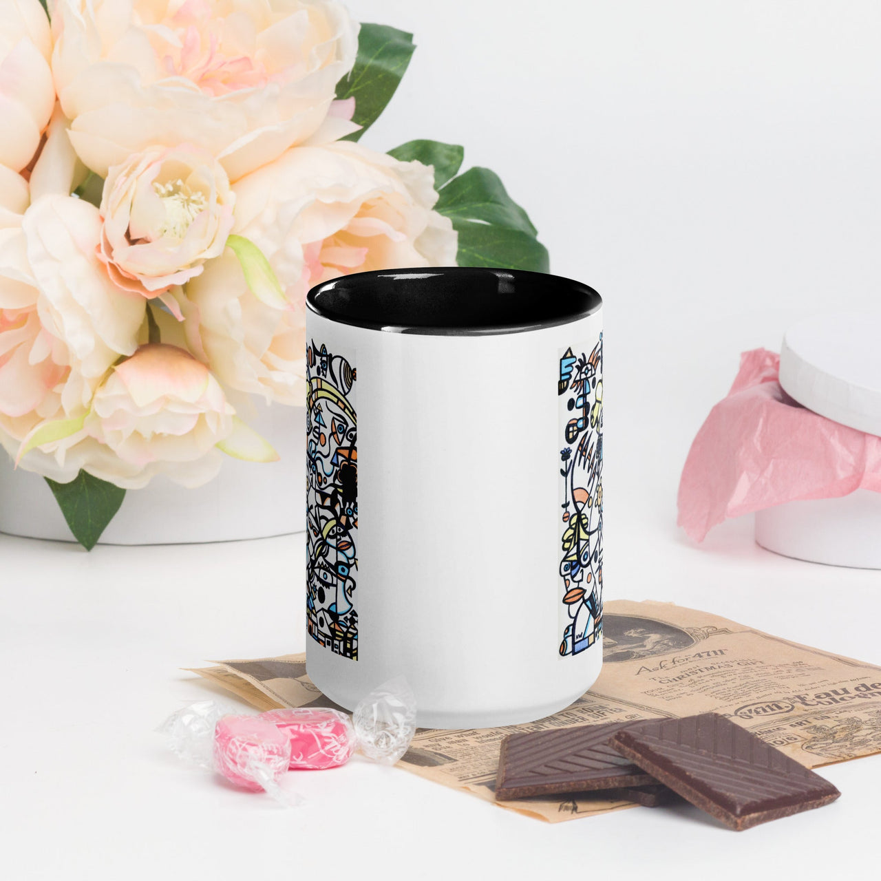 KW Gallery: Color Burst Mug 40 ☕🌈 - Winter Sunshine Marketplace