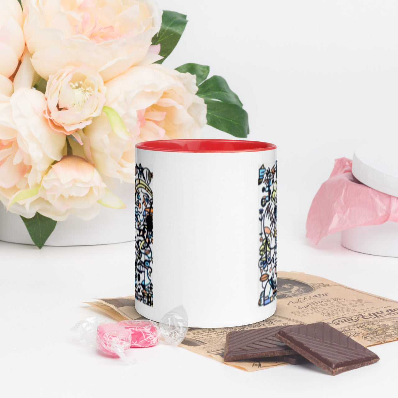 KW Gallery: Color Burst Mug 40 ☕🌈 - Winter Sunshine Marketplace