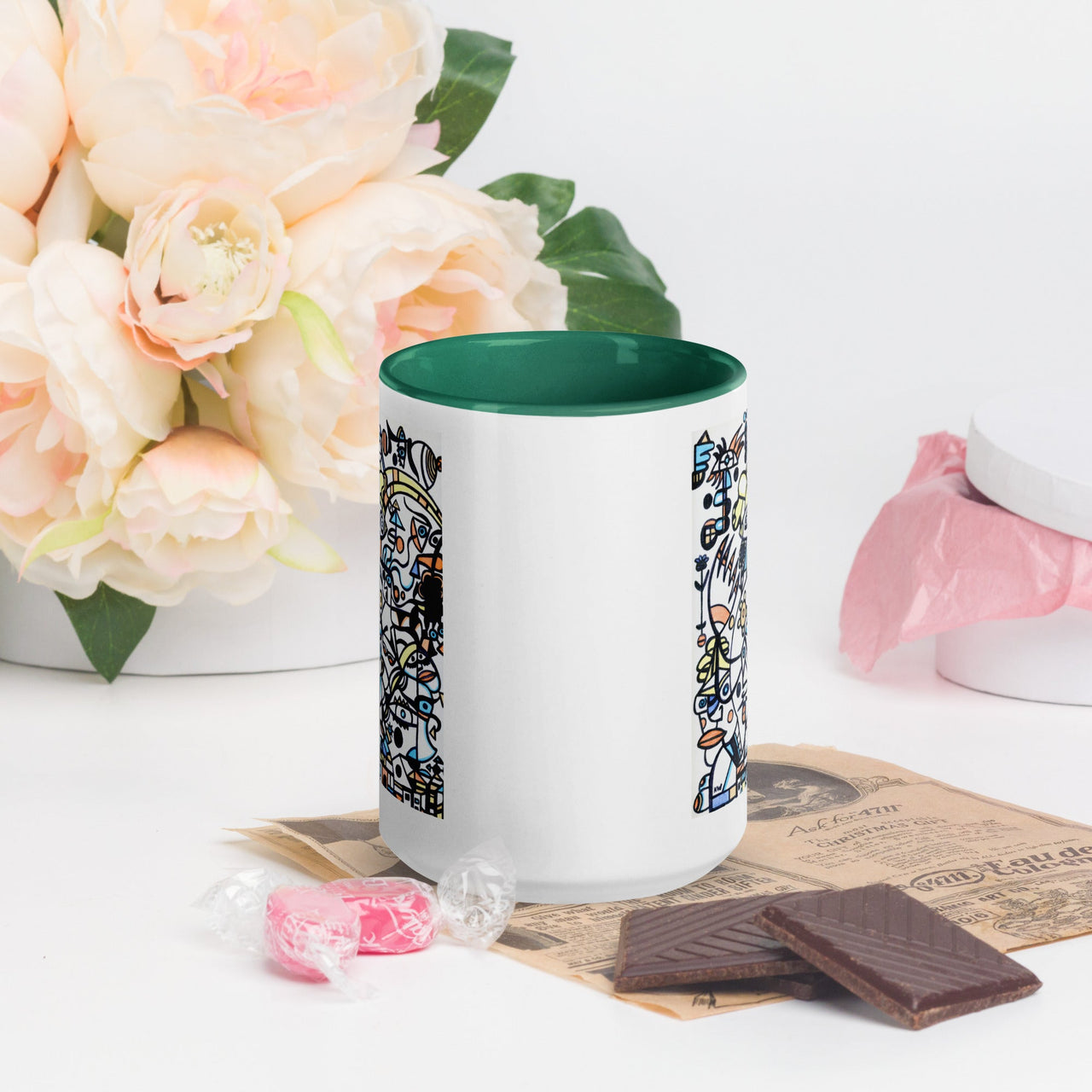 KW Gallery: Color Burst Mug 40 ☕🌈 - Winter Sunshine Marketplace