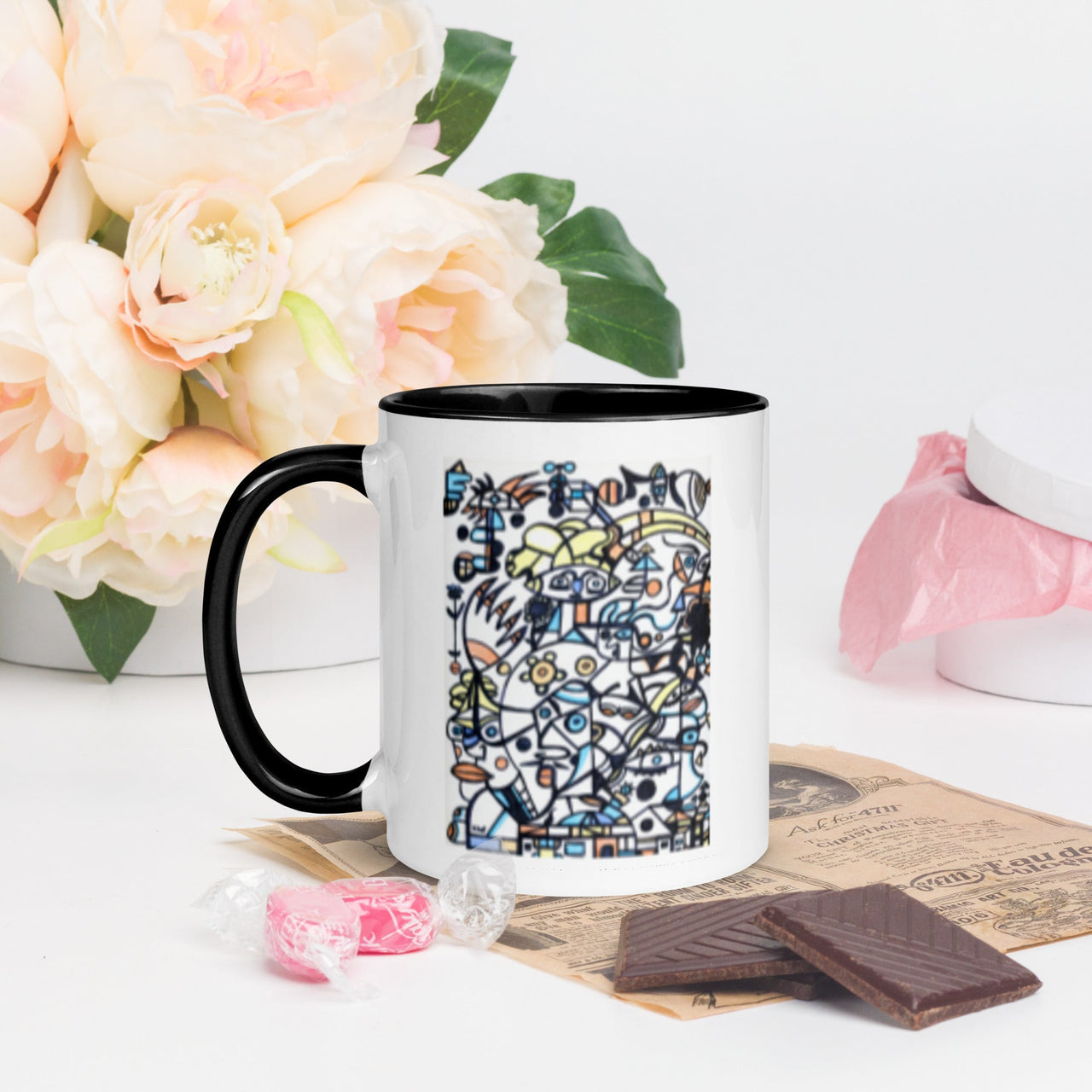 KW Gallery: Color Burst Mug 40 ☕🌈 - Winter Sunshine Marketplace