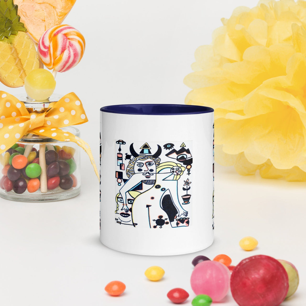 KW Gallery: Color Burst Mug 41 ☕🌈 - Winter Sunshine Marketplace