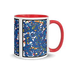 KW Gallery: Color Burst Mug 5☕🌈 - Winter Sunshine Marketplace