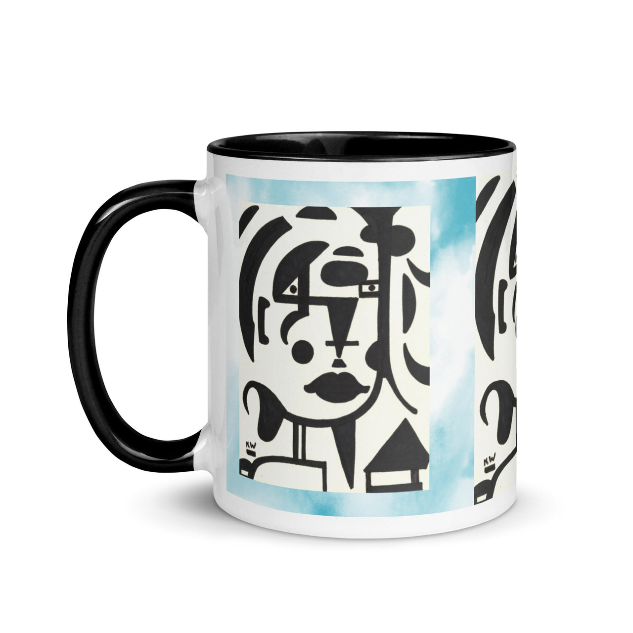 KW Gallery: Color Burst Mug 9 ☕🌈 - Winter Sunshine Marketplace