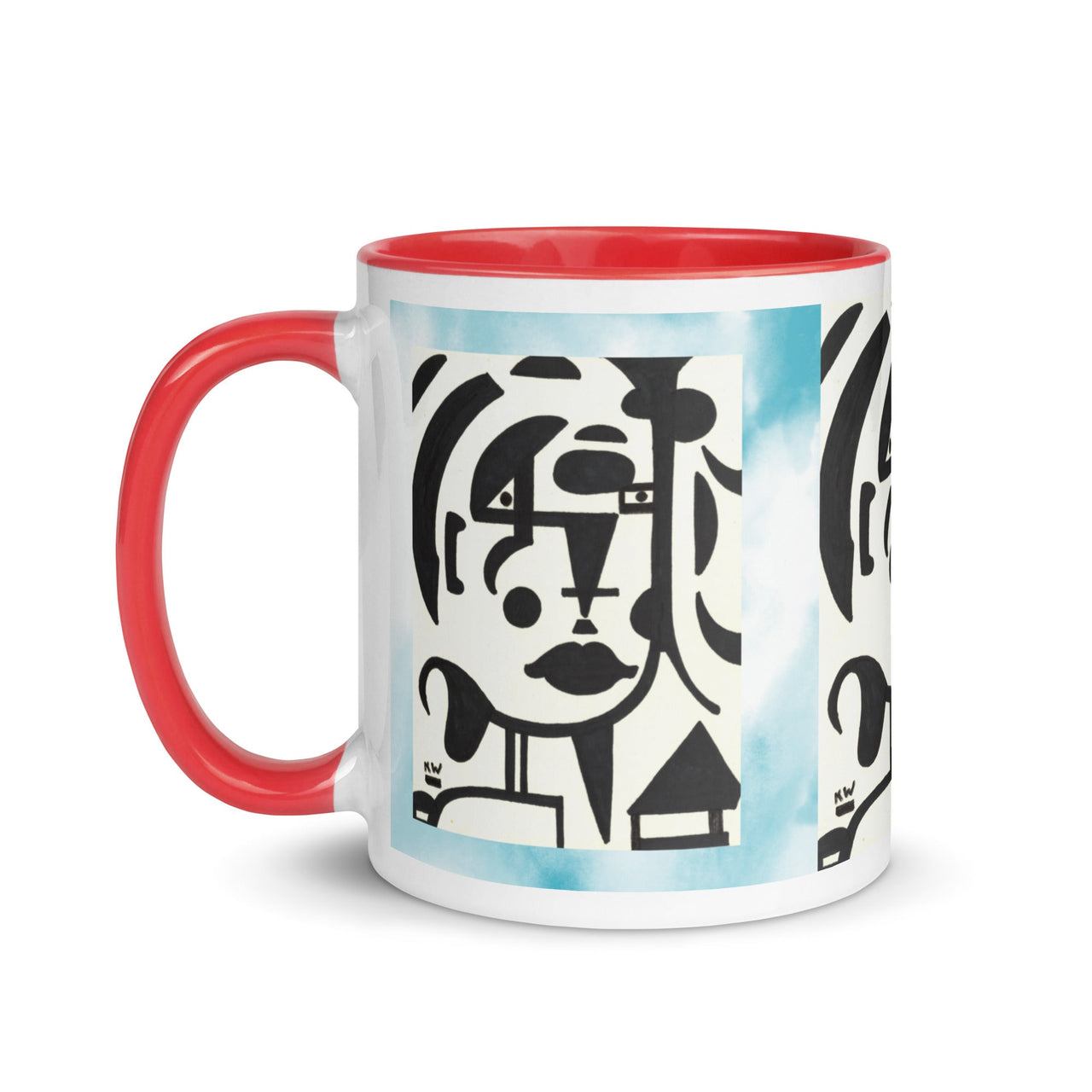 KW Gallery: Color Burst Mug 9 ☕🌈 - Winter Sunshine Marketplace