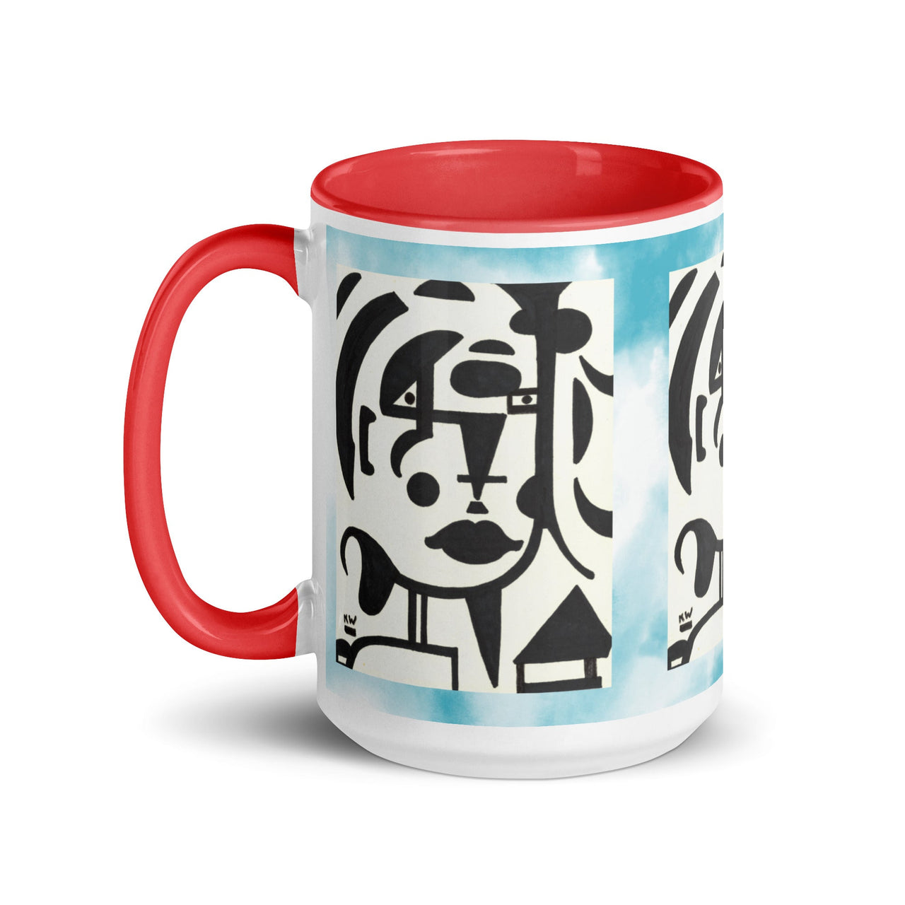 KW Gallery: Color Burst Mug 9 ☕🌈 - Winter Sunshine Marketplace