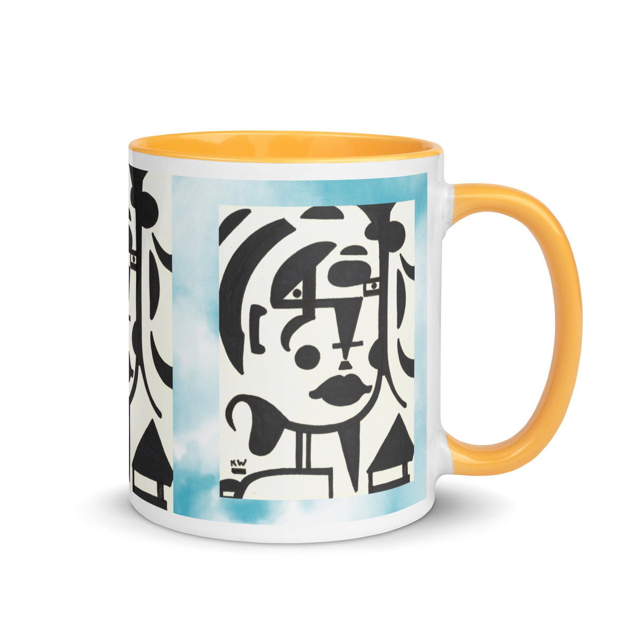 KW Gallery: Color Burst Mug 9 ☕🌈 - Winter Sunshine Marketplace