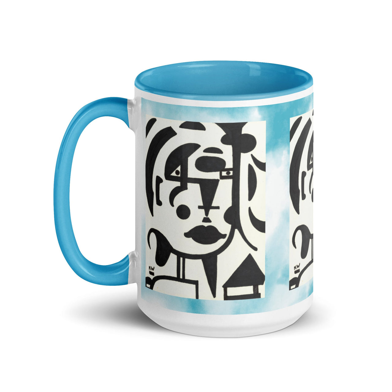 KW Gallery: Color Burst Mug 9 ☕🌈 - Winter Sunshine Marketplace