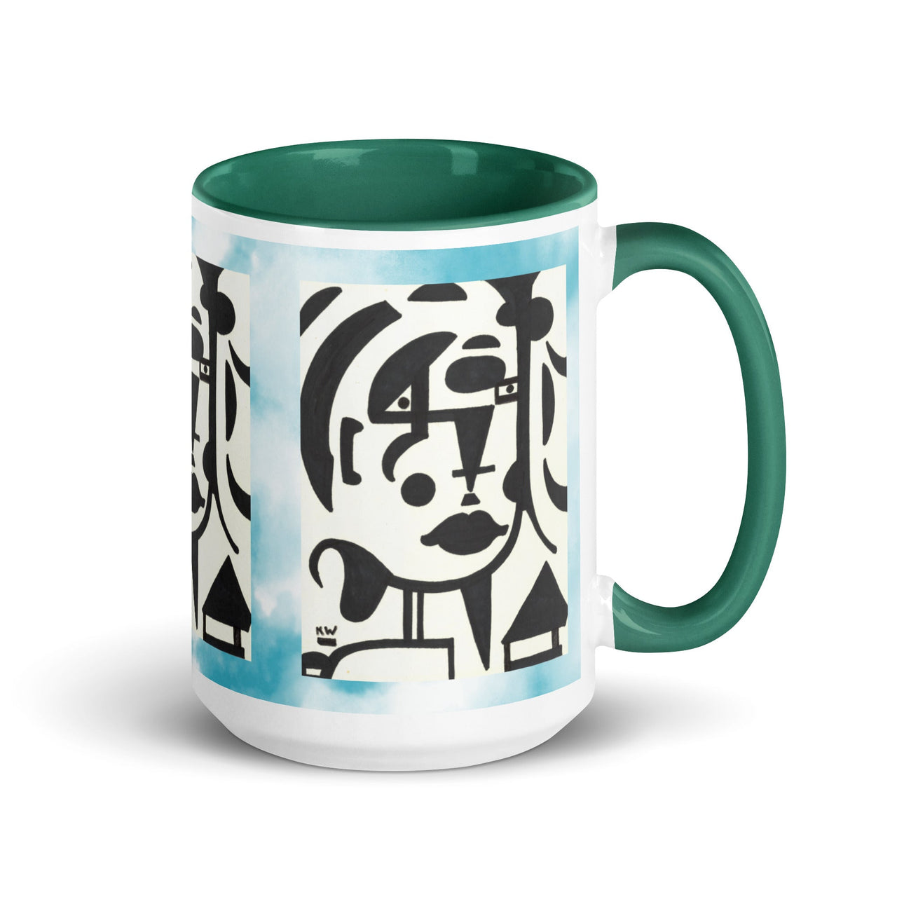 KW Gallery: Color Burst Mug 9 ☕🌈 - Winter Sunshine Marketplace