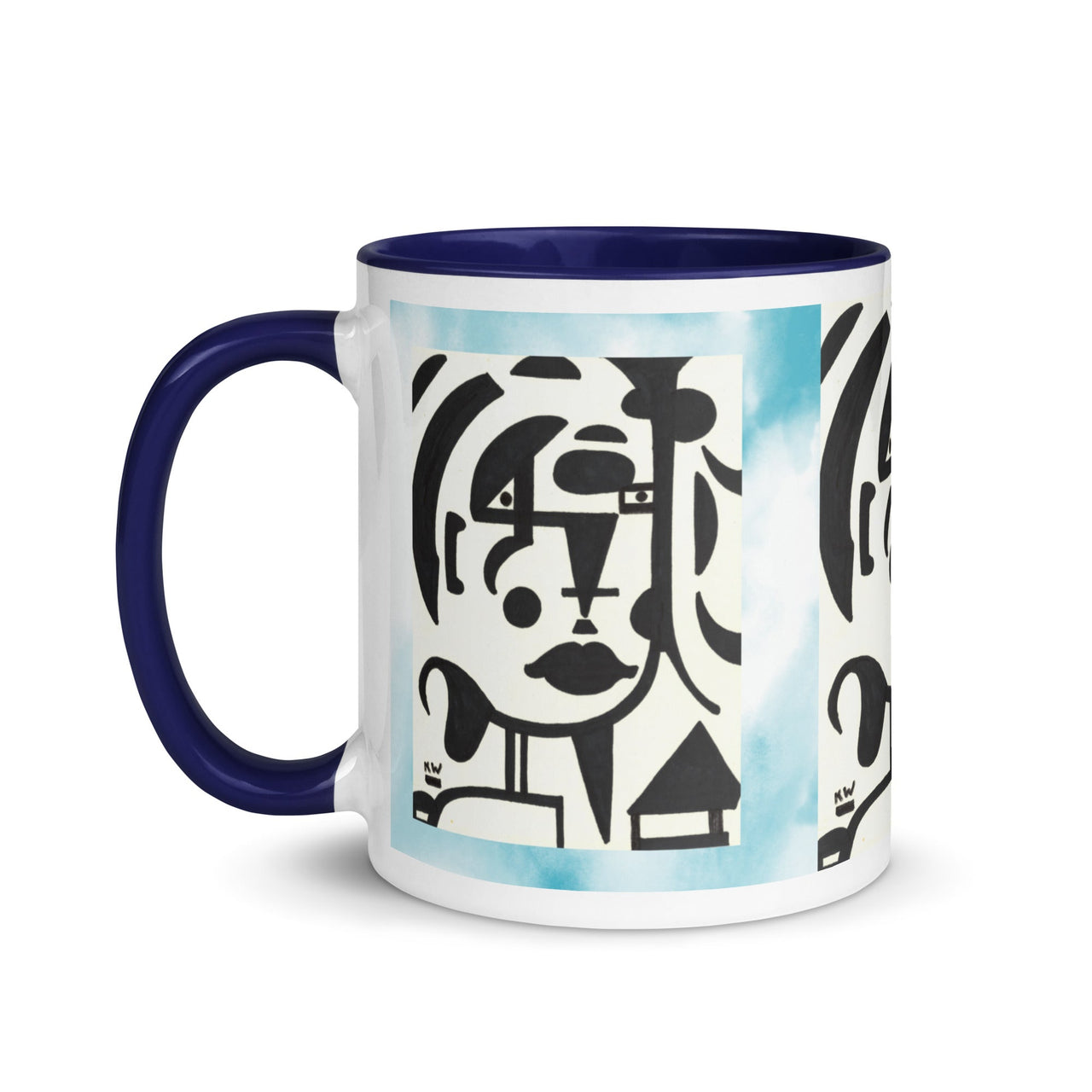 KW Gallery: Color Burst Mug 9 ☕🌈 - Winter Sunshine Marketplace