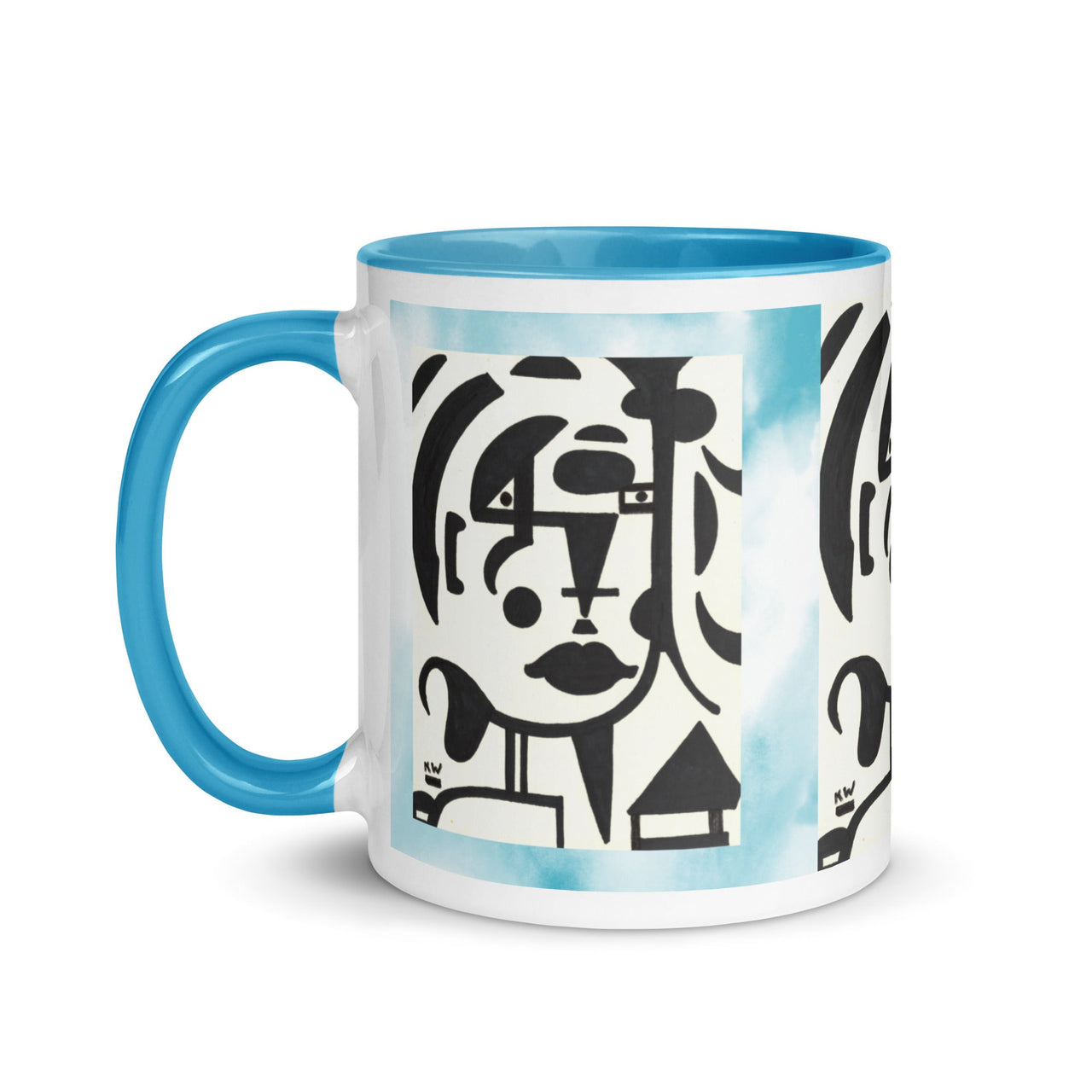 KW Gallery: Color Burst Mug 9 ☕🌈 - Winter Sunshine Marketplace