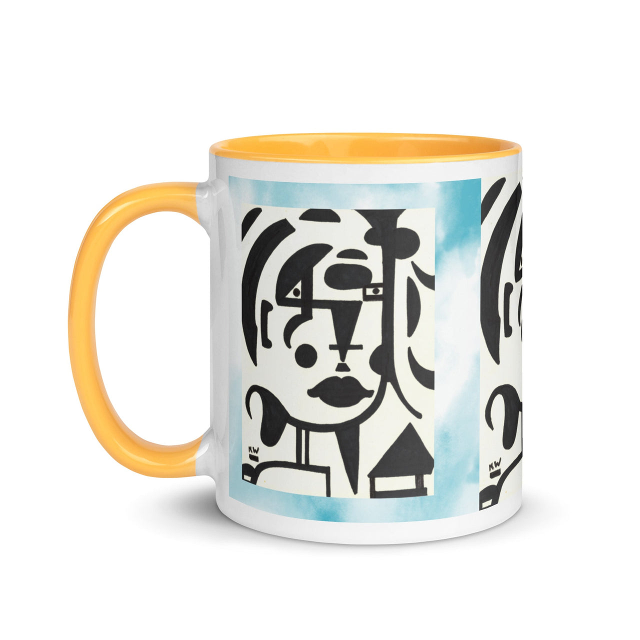 KW Gallery: Color Burst Mug 9 ☕🌈 - Winter Sunshine Marketplace