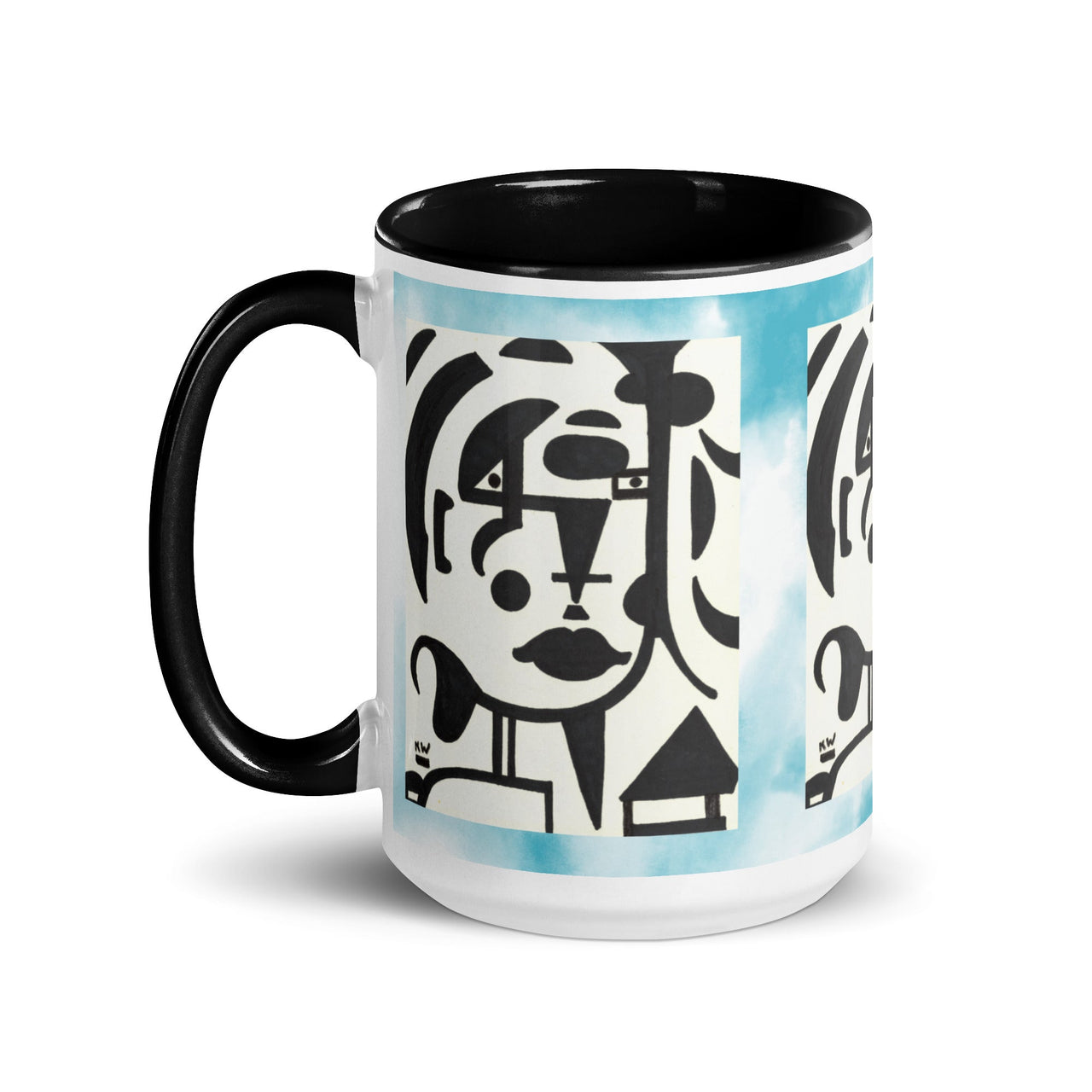 KW Gallery: Color Burst Mug 9 ☕🌈 - Winter Sunshine Marketplace