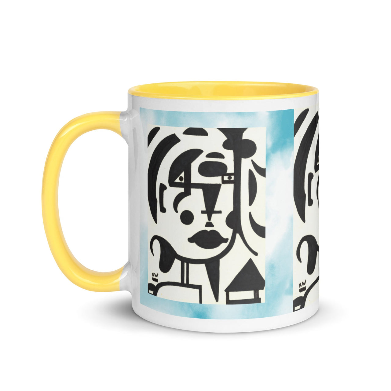 KW Gallery: Color Burst Mug 9 ☕🌈 - Winter Sunshine Marketplace