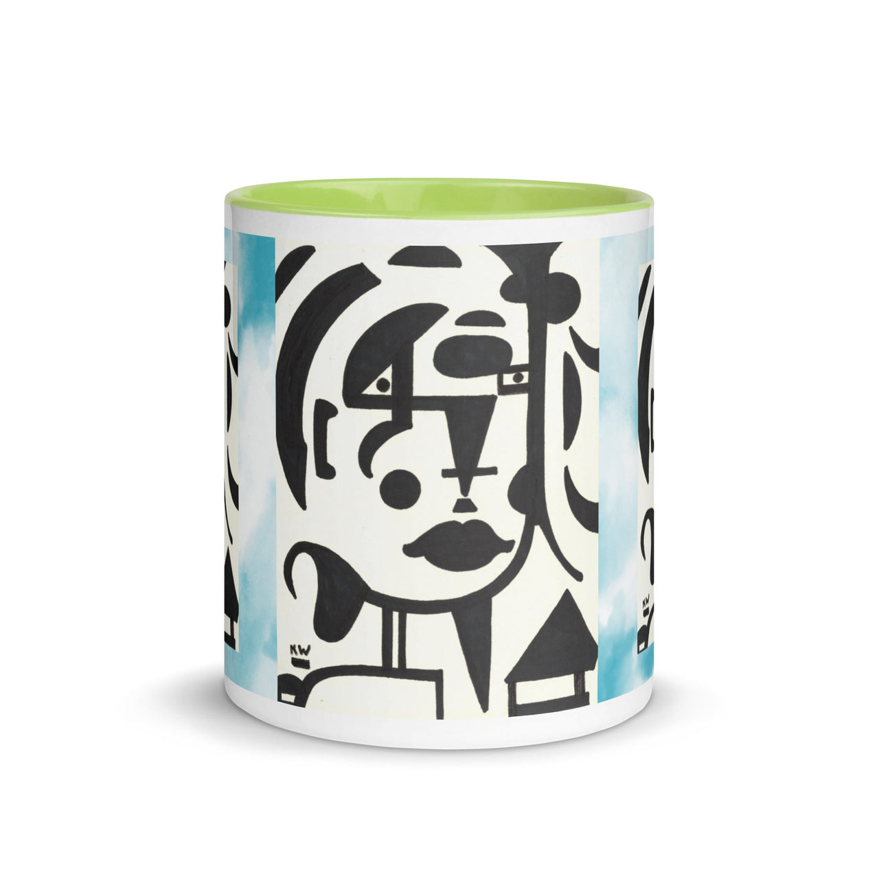 KW Gallery: Color Burst Mug 9 ☕🌈 - Winter Sunshine Marketplace