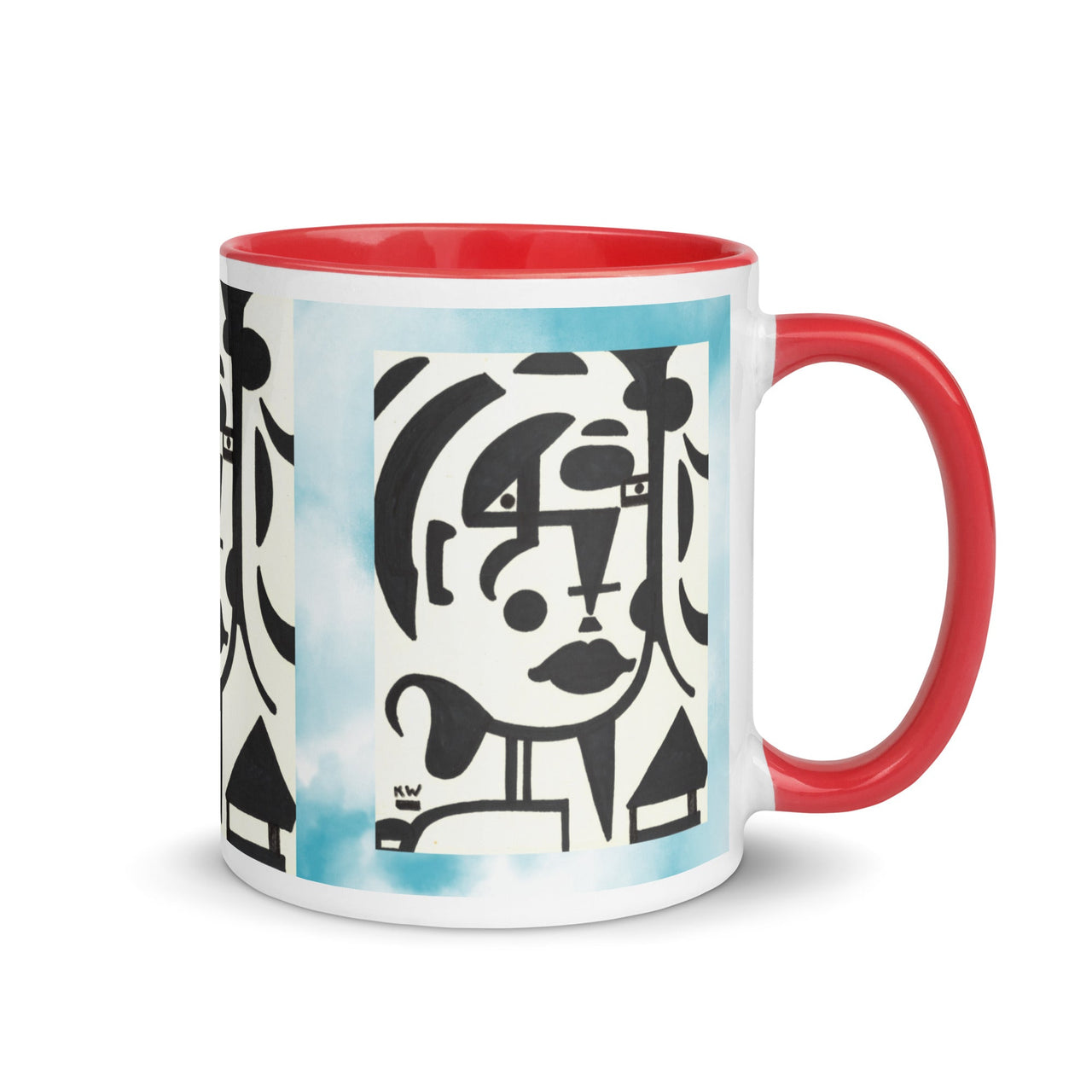 KW Gallery: Color Burst Mug 9 ☕🌈 - Winter Sunshine Marketplace