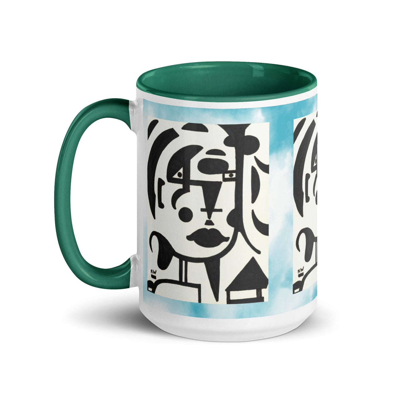 KW Gallery: Color Burst Mug 9 ☕🌈 - Winter Sunshine Marketplace