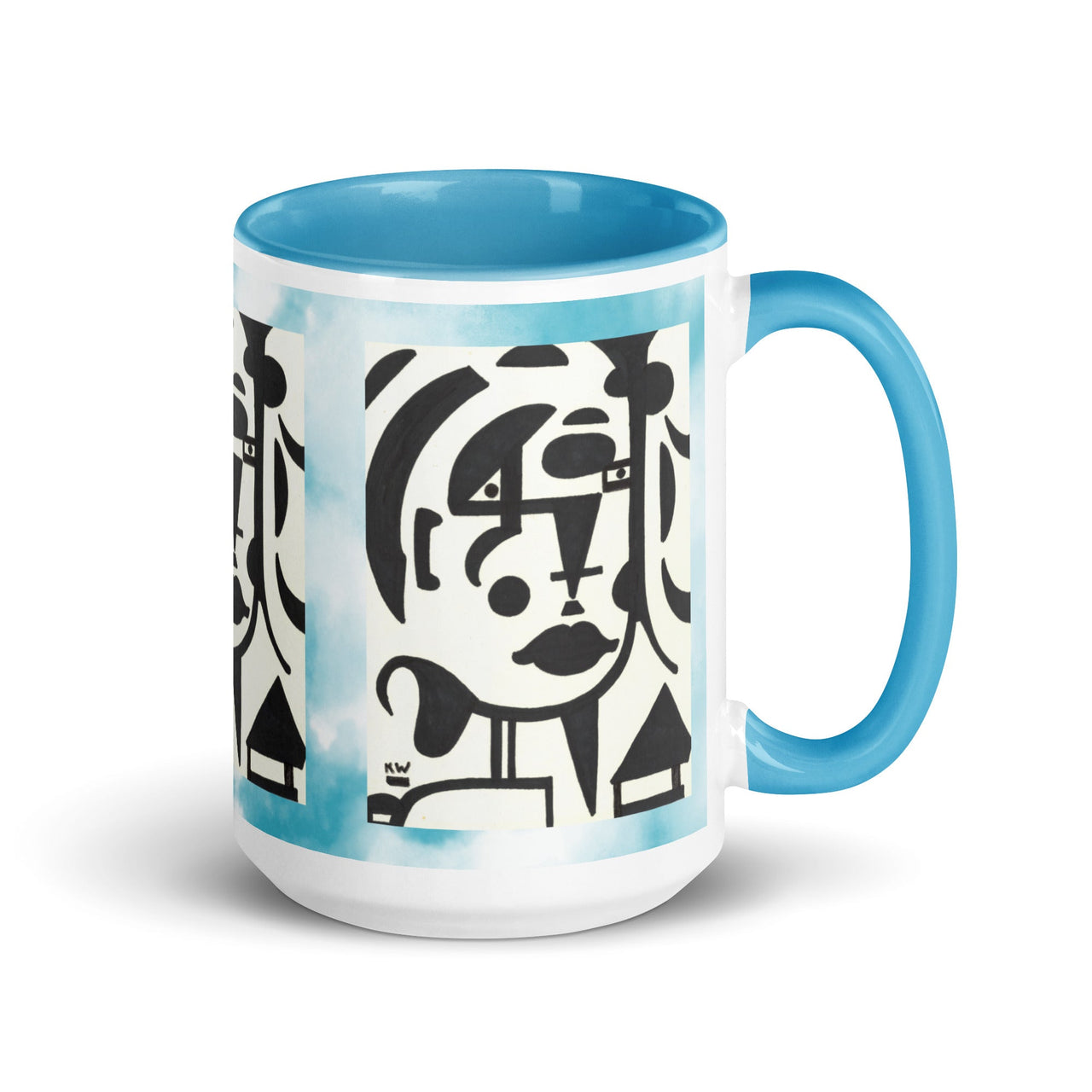 KW Gallery: Color Burst Mug 9 ☕🌈 - Winter Sunshine Marketplace