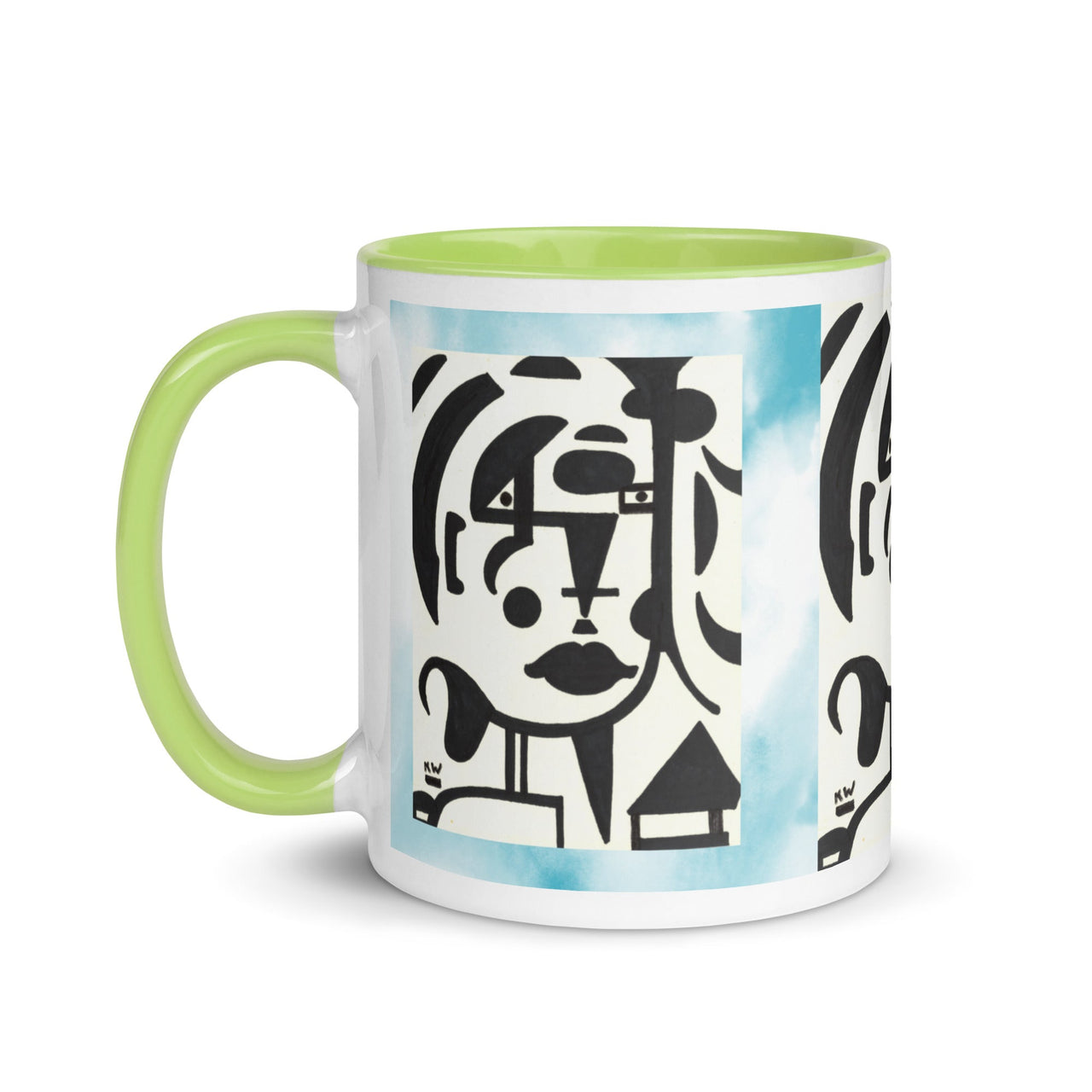 KW Gallery: Color Burst Mug 9 ☕🌈 - Winter Sunshine Marketplace