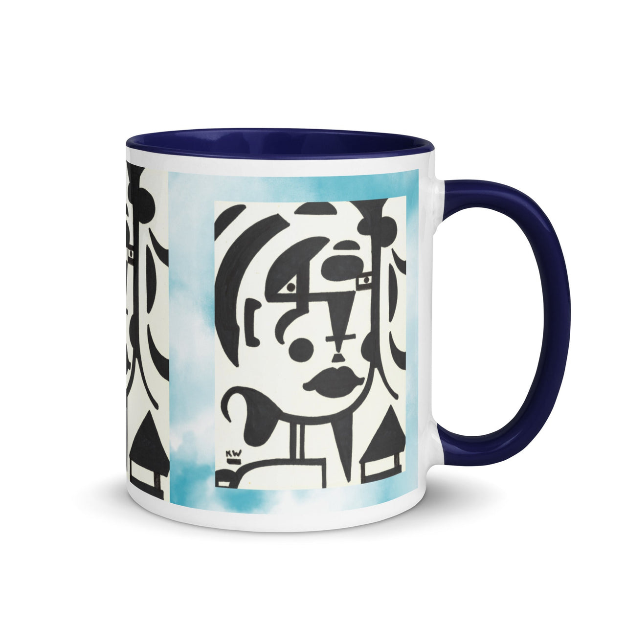 KW Gallery: Color Burst Mug 9 ☕🌈 - Winter Sunshine Marketplace