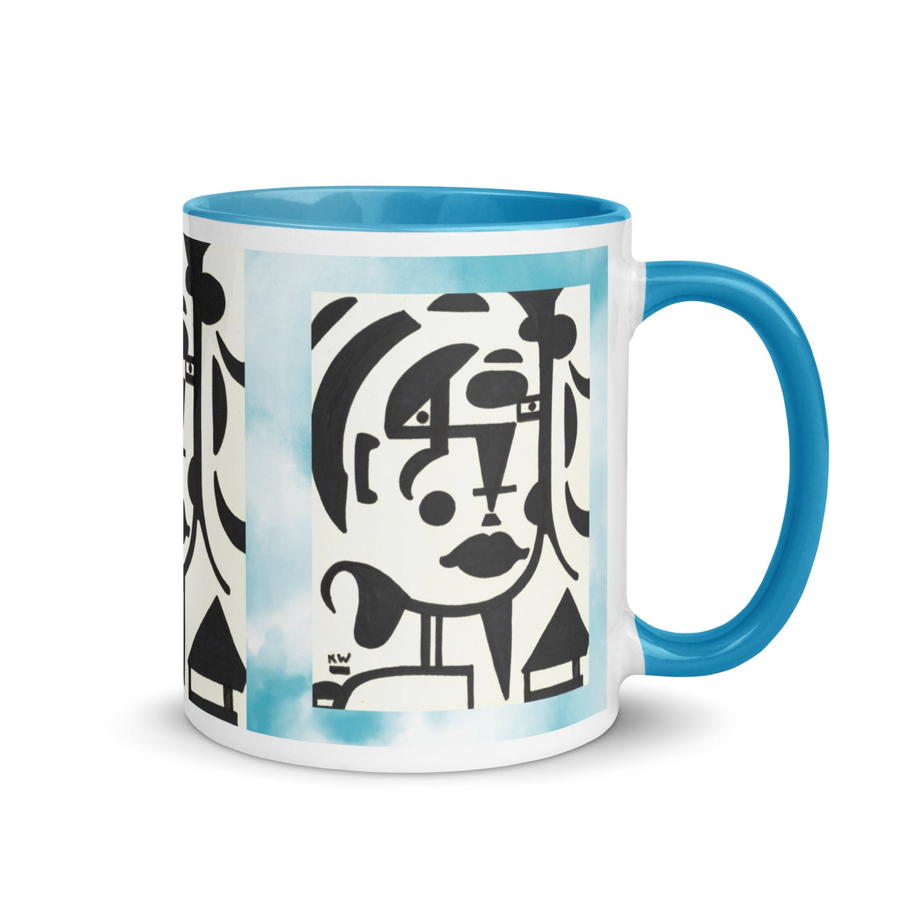 KW Gallery: Color Burst Mug 9 ☕🌈 - Winter Sunshine Marketplace